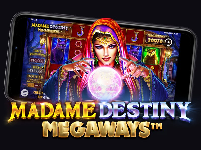Madame Destiny Megaways Slot by Pragmatic Play - official slot artwork