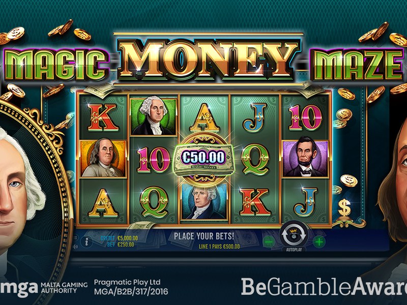 Magic Money Maze - official slot artwork