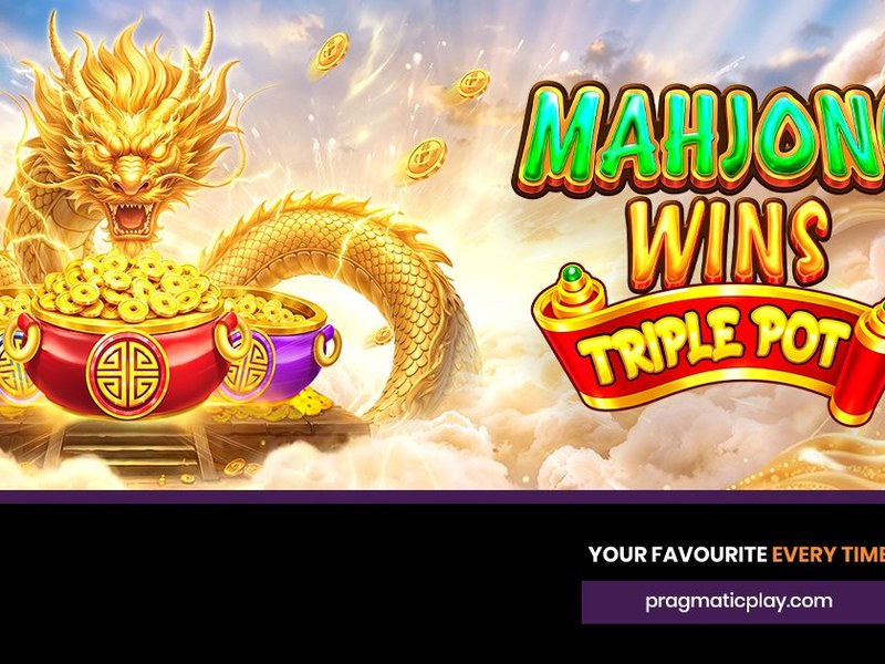 Mahjong Wins Triple Pot - official slot artwork