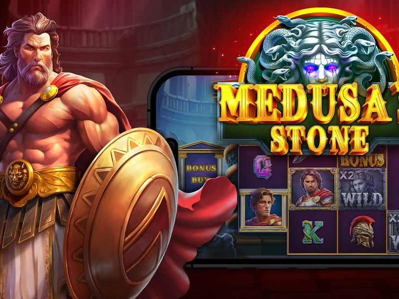 Medusa’s Stone - official slot artwork