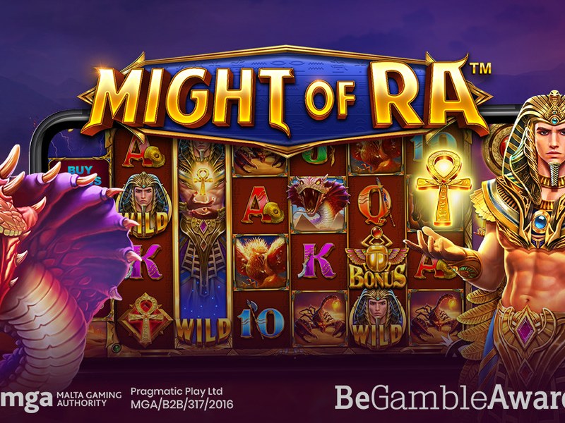 Might of Ra - official slot artwork