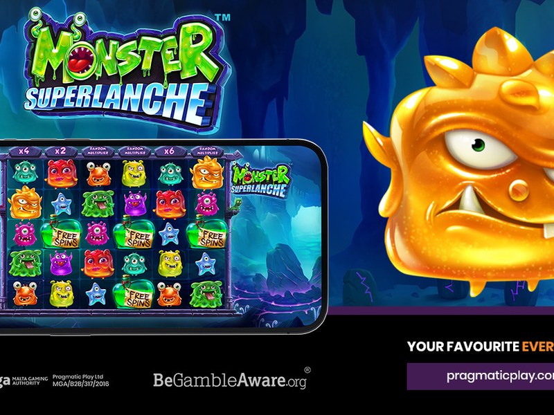 Monster Superlanche - official slot artwork
