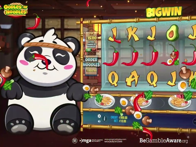 Oodles of Noodles - official slot artwork