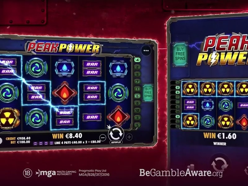 Peak Power - official slot artwork