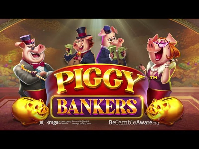 Piggy Bankers - official slot artwork