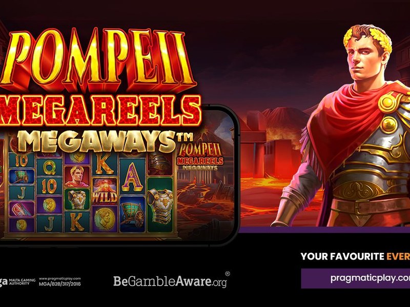 Pompeii Megareels Megaways - official slot artwork