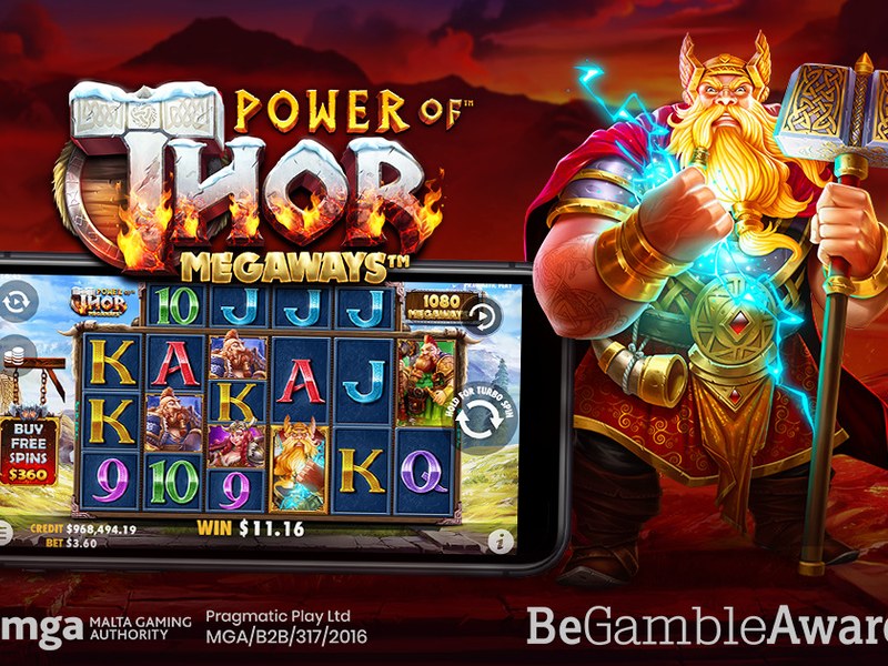 Power of Thor Megaways - official slot artwork