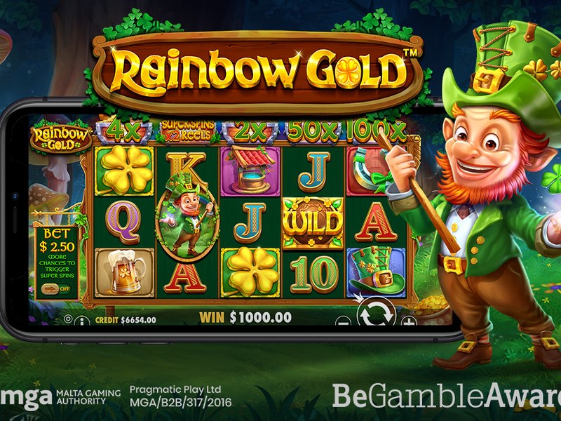 Rainbow Gold - official slot artwork