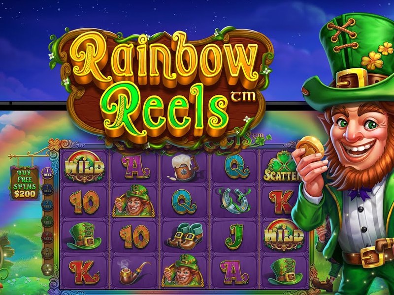 Rainbow Reels - official slot artwork