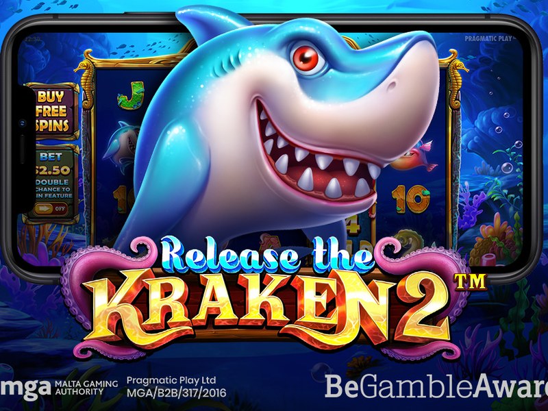 Release the Kraken 2 - official slot artwork