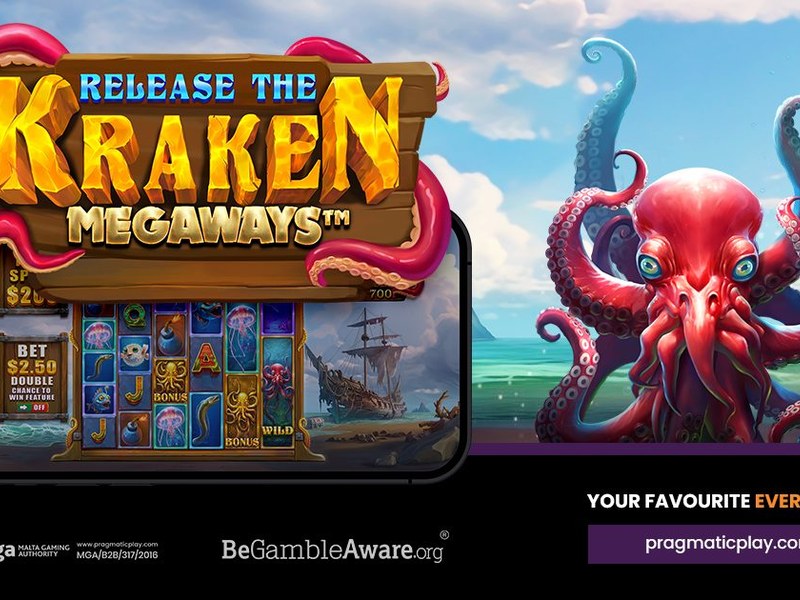 Release the Kraken Megaways - official slot artwork
