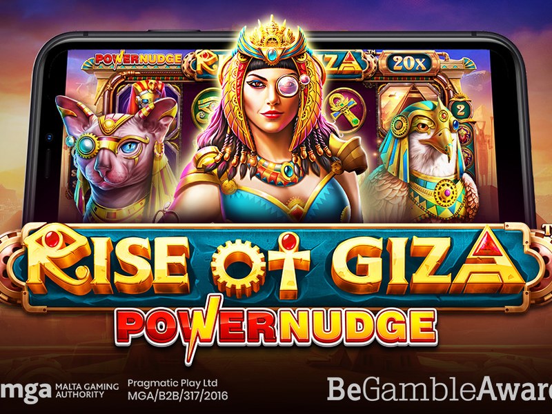 Rise of Giza PowerNudge Slot by Pragmatic Play - official slot artwork