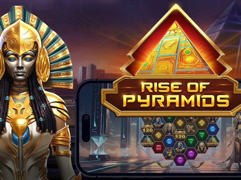 Rise of Pyramids - official slot artwork