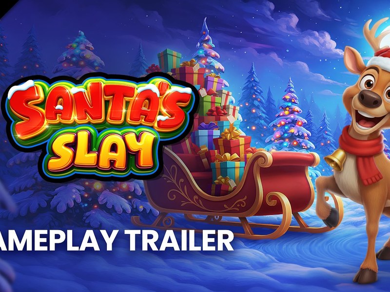 Santa’s Slay - official slot artwork