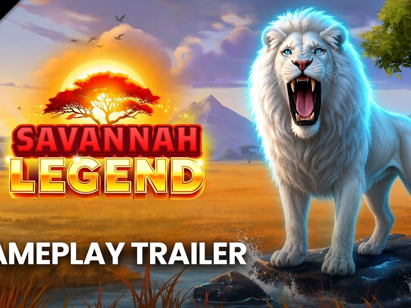 Savannah Legend - official slot artwork