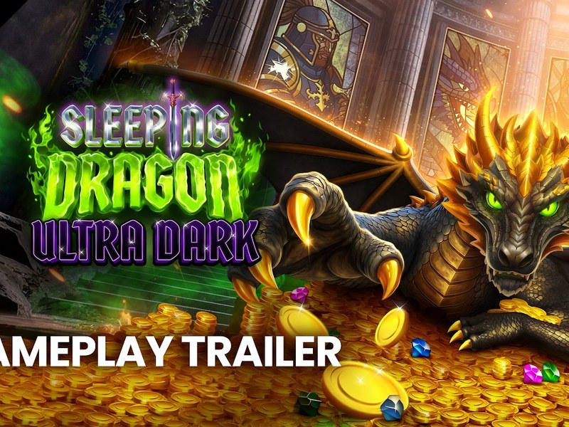 Sleeping Dragon Ultra Dark - official slot artwork
