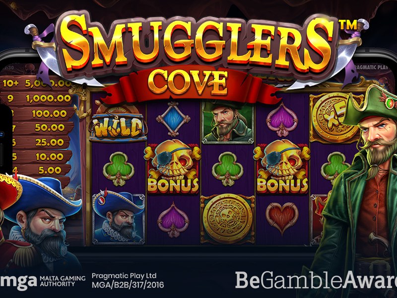 Smugglers Cove - official slot artwork