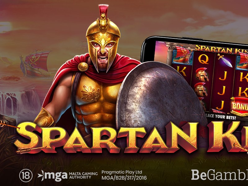 Spartan King - official slot artwork