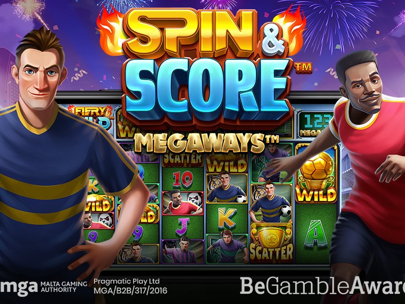 Spin & Score Megaways - official slot artwork