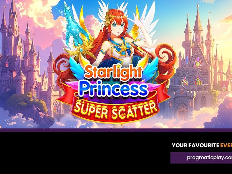 Starlight Princess Super Scatter - official slot artwork