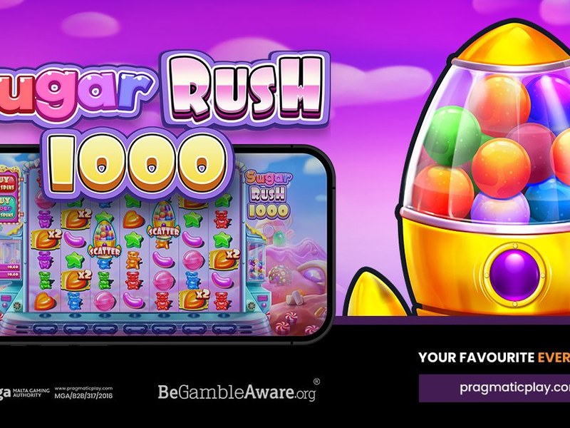 Sugar Rush 1000 - official slot artwork