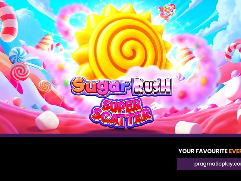 Sugar Rush Super Scatter - official slot artwork