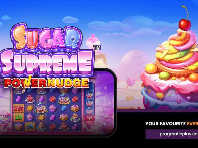 Sugar Supreme Powernudge - official slot artwork