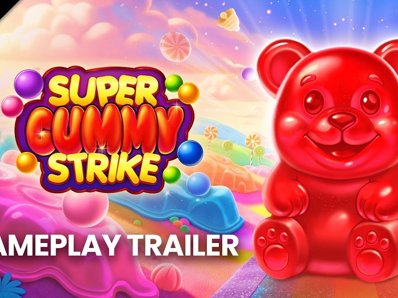 Super Gummy Strike - official slot artwork