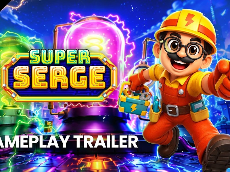 Super Serge - official slot artwork