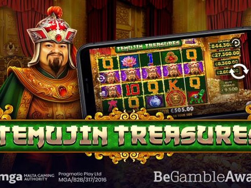 Temujin Treasures - official slot artwork