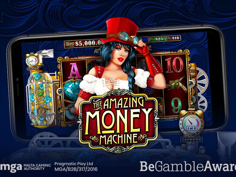The Amazing Money Machine Slot by Pragmatic Play - official slot artwork