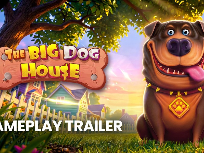 The Big Dog House - official slot artwork