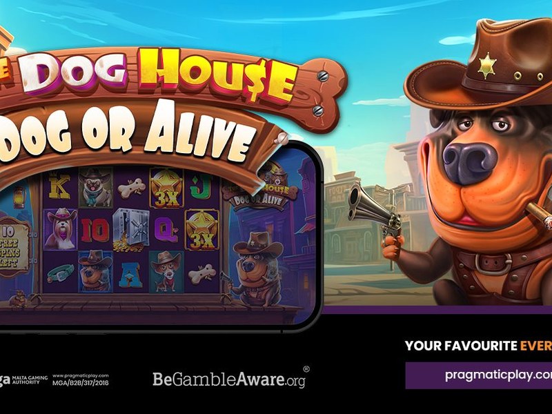The Dog House – Dog or Alive - official slot artwork