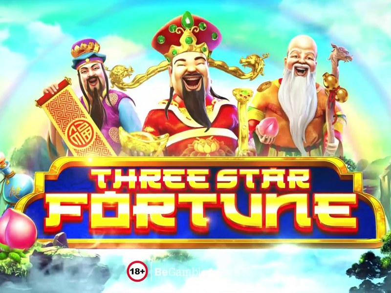 Three Star Fortune - official slot artwork