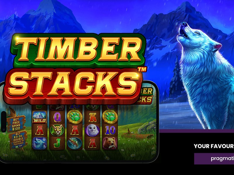 Timber Stacks - official slot artwork