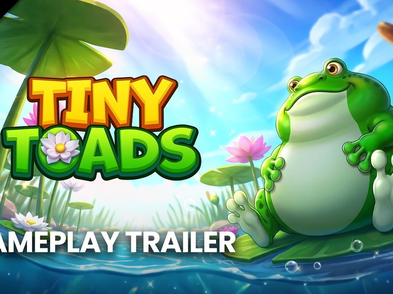 Tiny Toads - official slot artwork