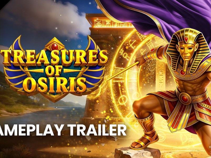 Treasures of Osiris - official slot artwork