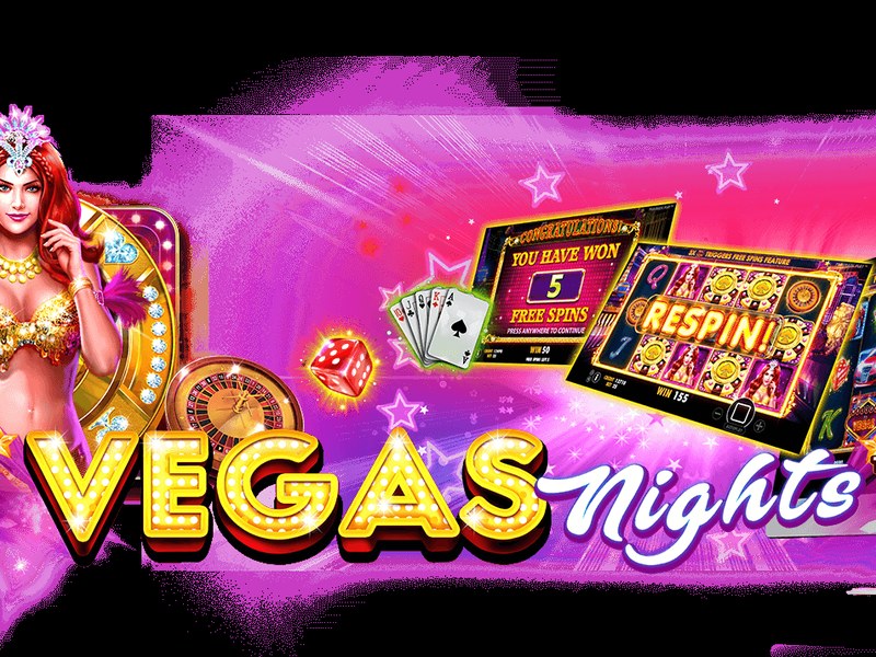 Vegas Nights - official slot artwork