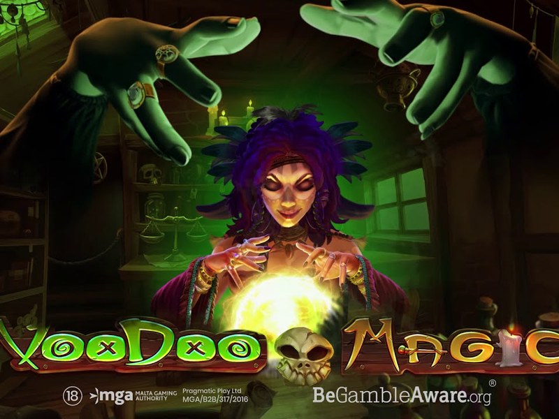 Voodoo Magic - official slot artwork