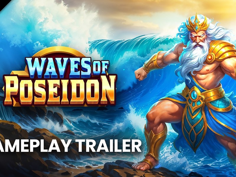 Waves of Poseidon - official slot artwork