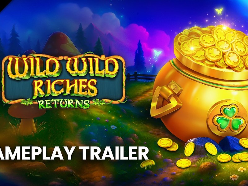 Wild Wild Riches Returns - official slot artwork