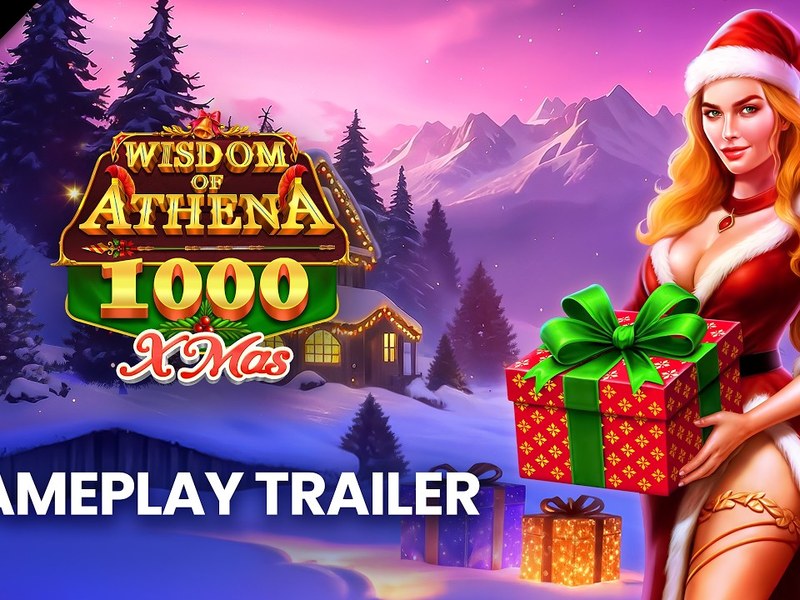 Wisdom of Athena 1000 Xmas - official slot artwork