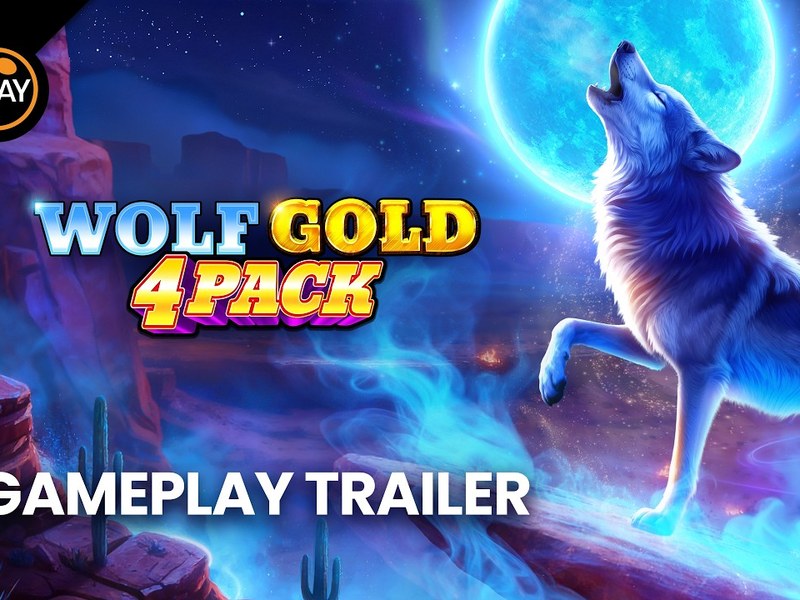 Wolf Gold 4 Pack - official slot artwork