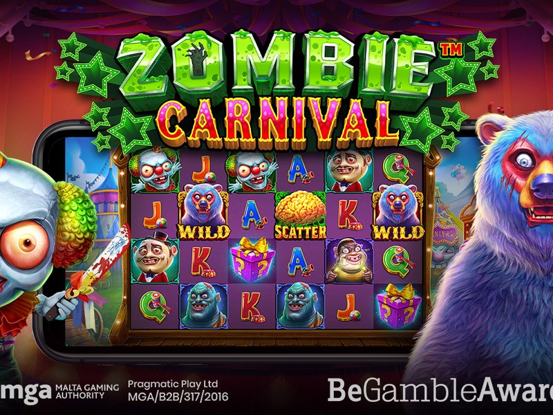 Zombie Carnival - official slot artwork