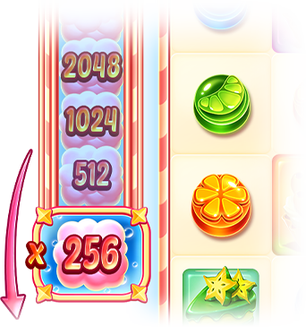 Candy Blast - official slot artwork