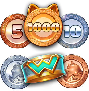 Cats of Olympuss - official slot artwork
