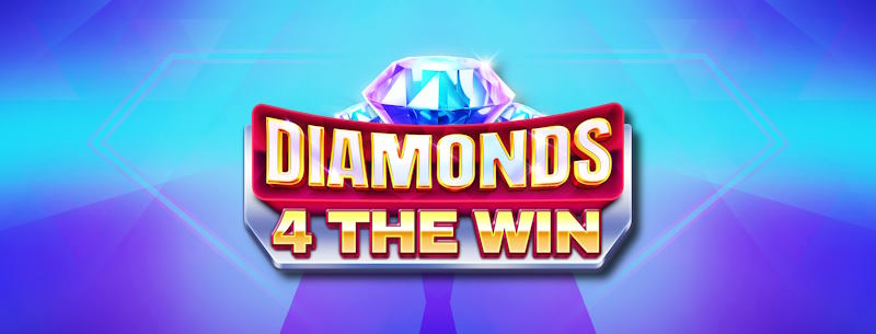 Diamonds 4 The Win - official slot artwork
