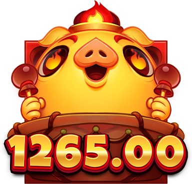 Fire Pig Push Ways - arte oficial do jogo