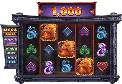 Iron Phoenix - official slot artwork