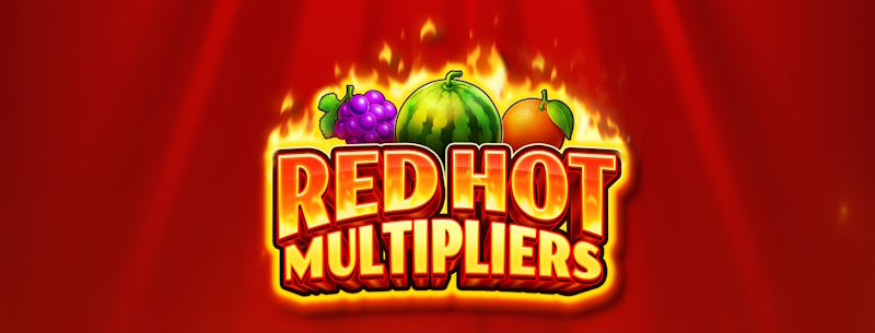 Red Hot Multipliers - official slot artwork
